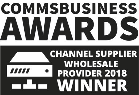 Comms Business Awards 2018 Channel Supplier Wholesale Provider Winner