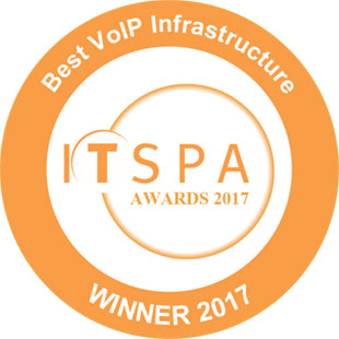 ITSPA Awards 2017 Best VoIP Infrastructure Winner